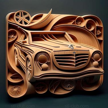 3D model Mercedes Benz A (STL)